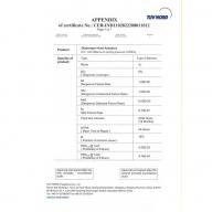 薄膜型執行器 SIL證書 2